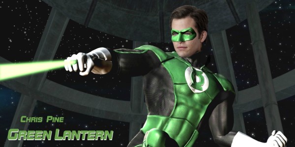 Chris Pine as Green Lantern