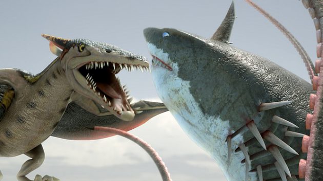 รีวิว Sharktopus vs. Pteracuda (2014) สงครามสัตว์ประหลาดใต้สมุทร