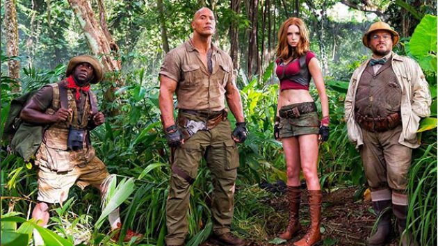 The Rock นำทีมฮาป่าแตกกับตัวอย่างแรก Jumanji : Welcome to the Jungle